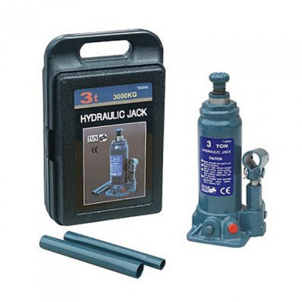 Домкрат бутылочный 3т 194-372 мм в кейсе T90304S TORIN