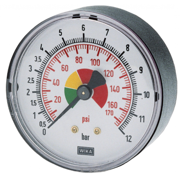 Манометр к пистолету подкачки колес STG-29 (резьба сзади)  MAN-STG-29G