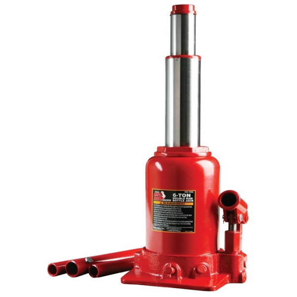 Домкрат бутылочный низкопрофильный двухштоковый 6т 215-485 мм TF0602 TORIN