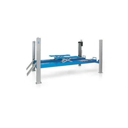 Подъемник 4-х стоечный (грузоподъёмность 5000кг, длина 5700мм, электрогидравлический, с задними сдвижными платформами) RAV4502E RAVAGLIOLI