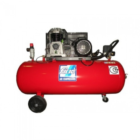 Компрессор поршневой с ременным приводом, Vрес=200л, 510л/мин, 380V, 3кВт FIAC AB200/510/380