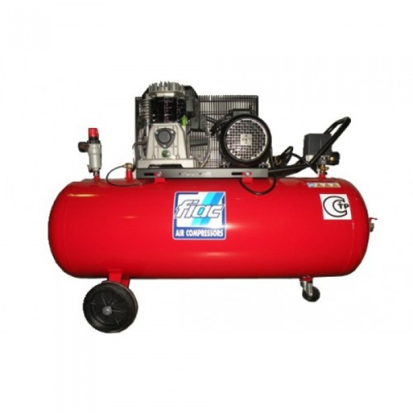 Компрессор поршневой с ременным приводом, Vрес=200л, 510л/мин, 380V, 3кВт FIAC AB200/510/380