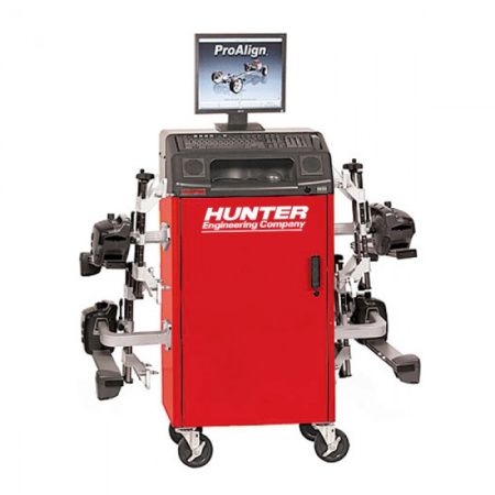 Стенд для регулировки развала-схождения грузовых автомобилей и автобусов, технология CCD ПО ProAlign HUNTER PA130E+DSP506TXF