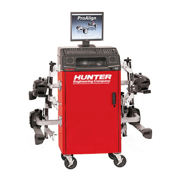 Стенд для регулировки развала-схождения грузовых автомобилей и автобусов, технология CCD ПО ProAlign HUNTER PA130E+DSP506TXF