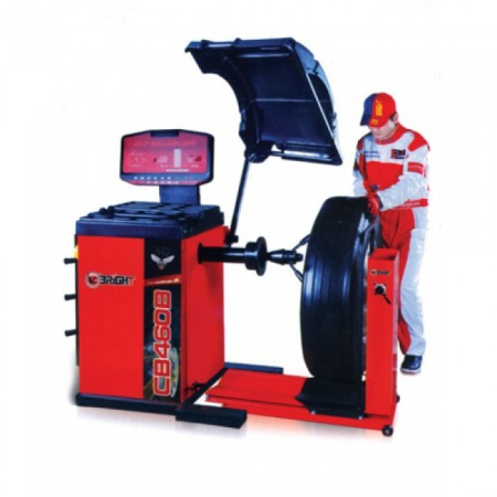 Балансировочный стенд BRIGHT CB460B для грузовых и легковых автомобилей 380В