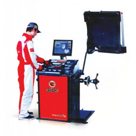 Балансировочный стенд BRIGHT CB968B автомат с LCD дисплеем