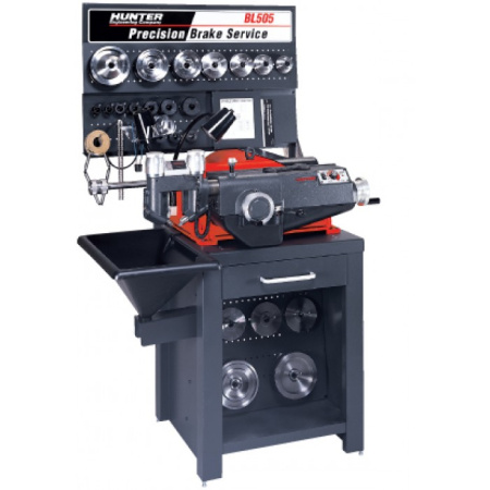 Cтанок для проточки тормозных дисков HunterPro с верстаком HUNTER BL505D-AB