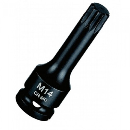 Головка ударная средней глубины SPLINE 1/2 M14 L=78 мм. JTC 447714 JTC