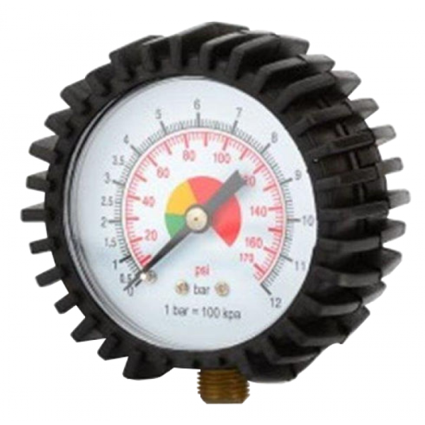 Манометр к пистолету подкачки колес STG-05 (резьба снизу)  MAN-STG-05G