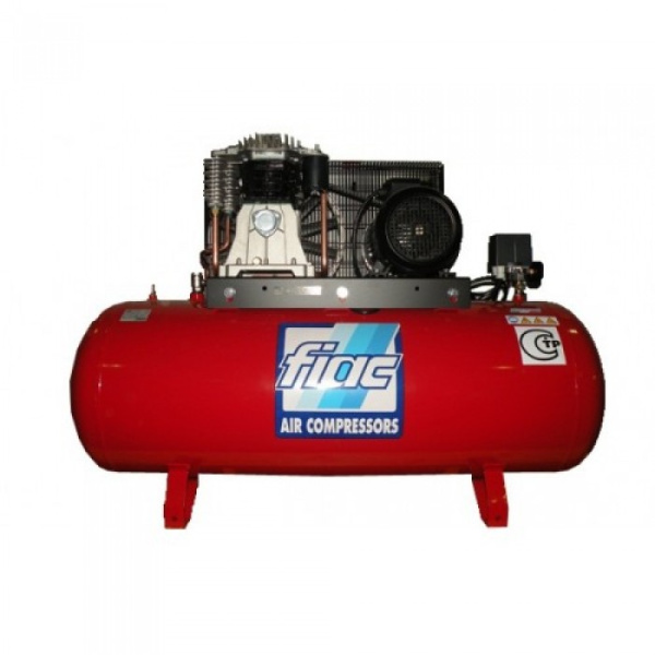 Компрессор поршневой с ременным приводом, Vрес=300л, 800л/мин, 380V, 5,5кВт FIAC AB300/800/380
