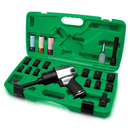 Набор пневмоинструмента 1/2 27ед. (KAAB1640) Toptul GDAI2702