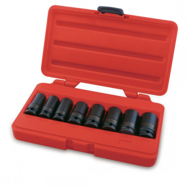 Набор спецголовок для откручивания секретных болтов Toptul JGAI0802