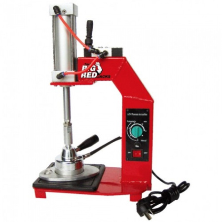 Вулканизатор с пневматическим прижимом, температурный контроллер, настольный, 1 нагревательная пласт TORIN TRAD001Q