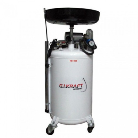 Установка для слива и откачки масла с электронасосом (80л.) G.I. KRAFT HD-806AC
