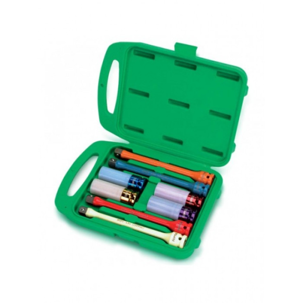 Набор удлинителей и головок 1/2 для шиномонтажа Toptul GDAI0801