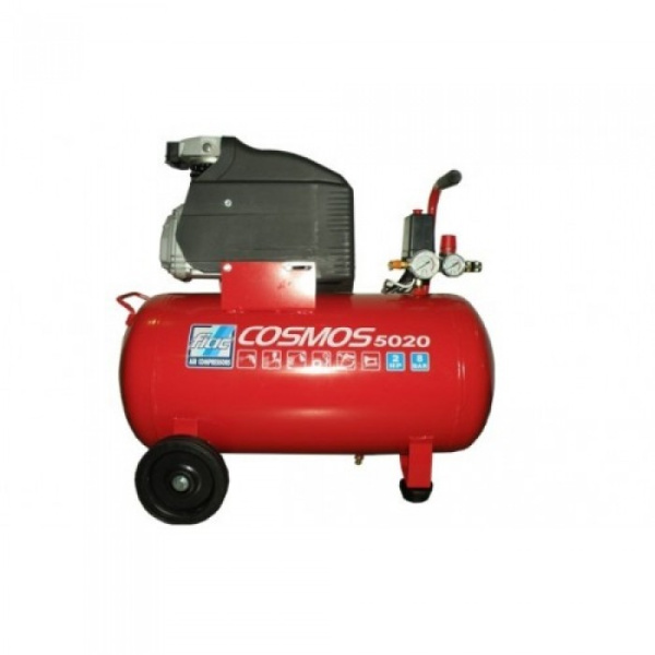 Компрессор поршневой Vрес=50л COSMOS 5020 220V CE ROSSO FIAC 9995270000