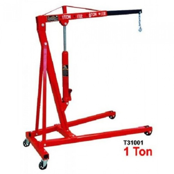 Кран подкатной гидравлический 1т T31001 TORIN